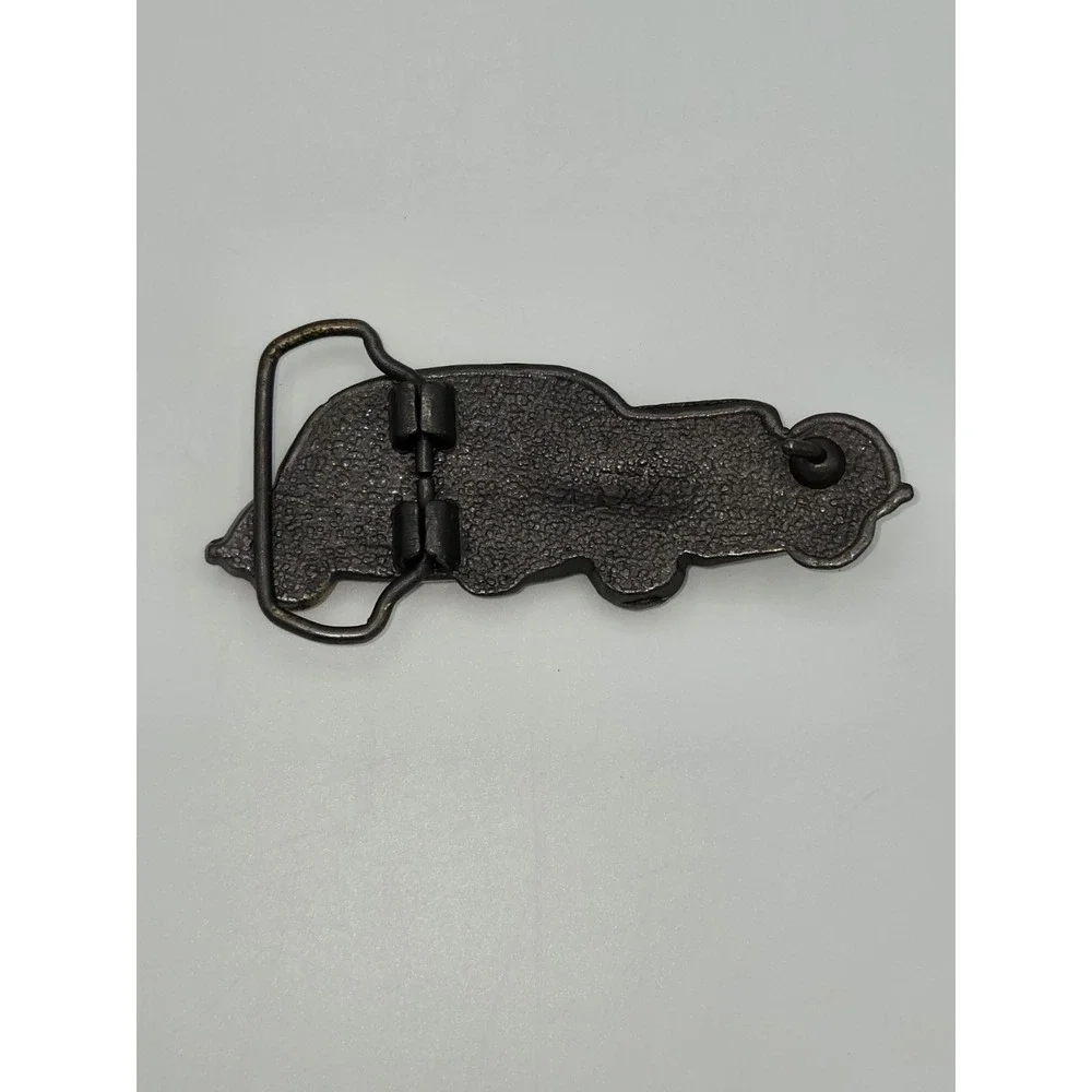 Vintage Solid Brass 1940s Model Classic Car Hot Rod‎ Belt Buckle